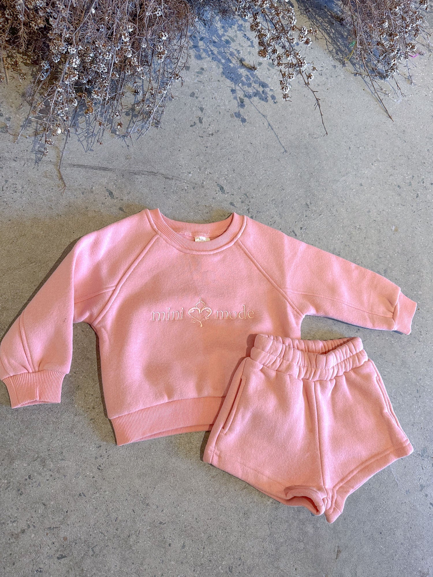 Mini Sweat Set in Pink - Mode & Affaire