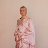 Classique Bridal Robe in Petal