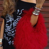 Manhattan Bag in Ruby