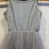 Tutu Singlet Dress in Dove Grey - Mode & Affaire