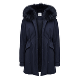 The Daily Long Parka in Navy