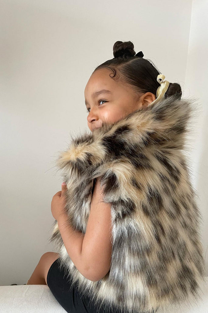 Margot Kids Leopard Vest - Mode & Affaire
