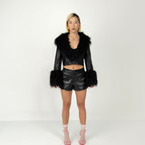 Cher Jacket in Onyx