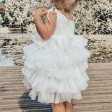 Tilly Tulle Tutu Dress in Snowflake - Mode & Affaire