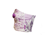 Lilac Silk Bodice Top - Mode & Affaire