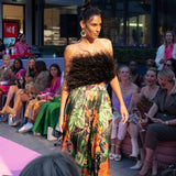 Peacock Palm Maxi Skirt - Mode & Affaire