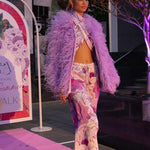 Lilac Dreams Silk Scarf - Mode & Affaire
