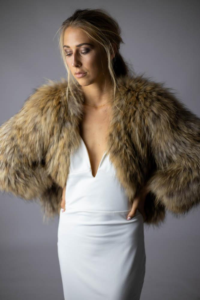 Exotique Winter Jacket in Natural - Mode & Affaire