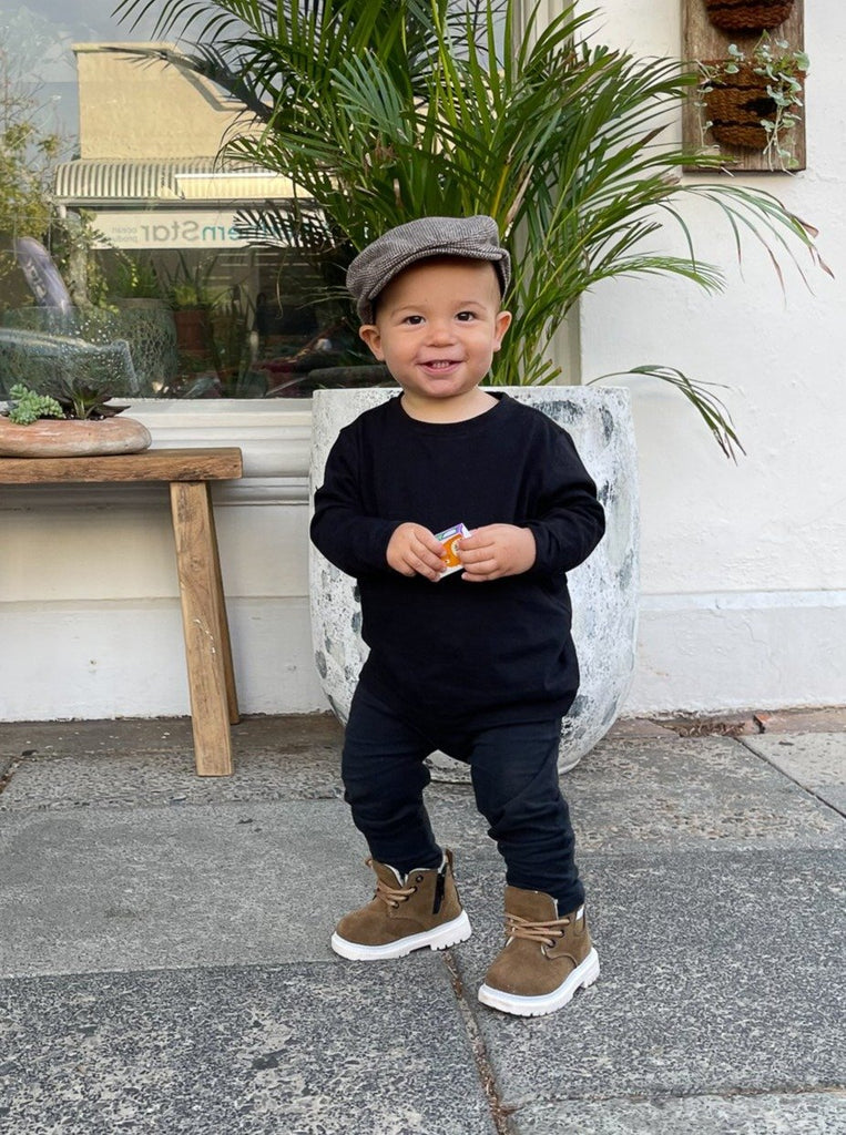 Kids Desert Boots in Tan - Mode & Affaire