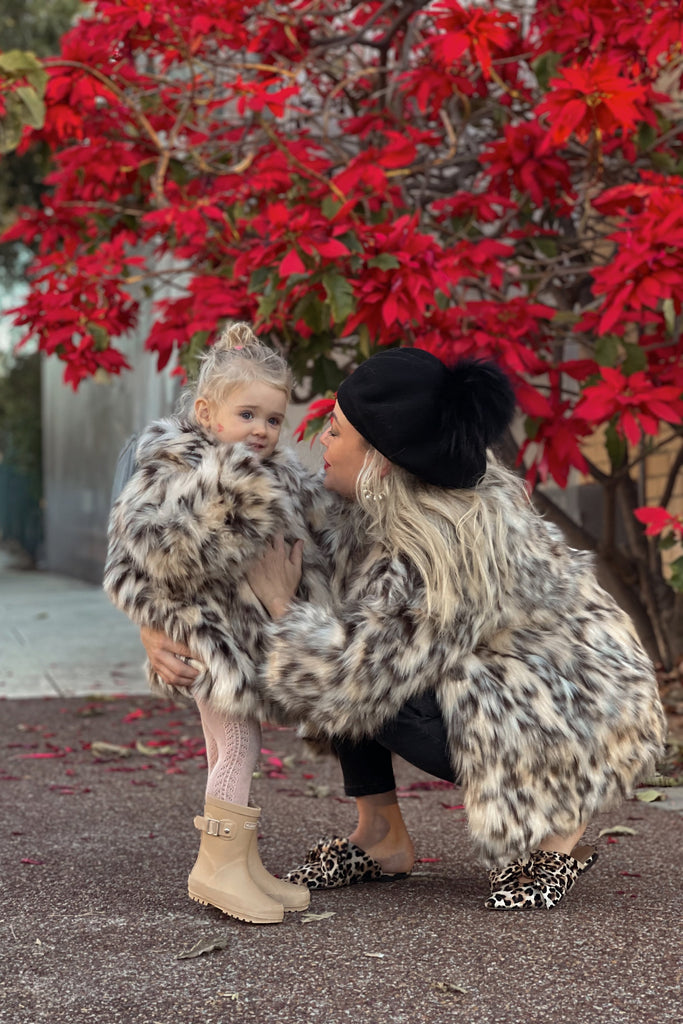 Mimi Faux Leopard Coat - Mode & Affaire