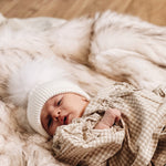 Baby Angora Beanie Snow Mini - Mode & Affaire