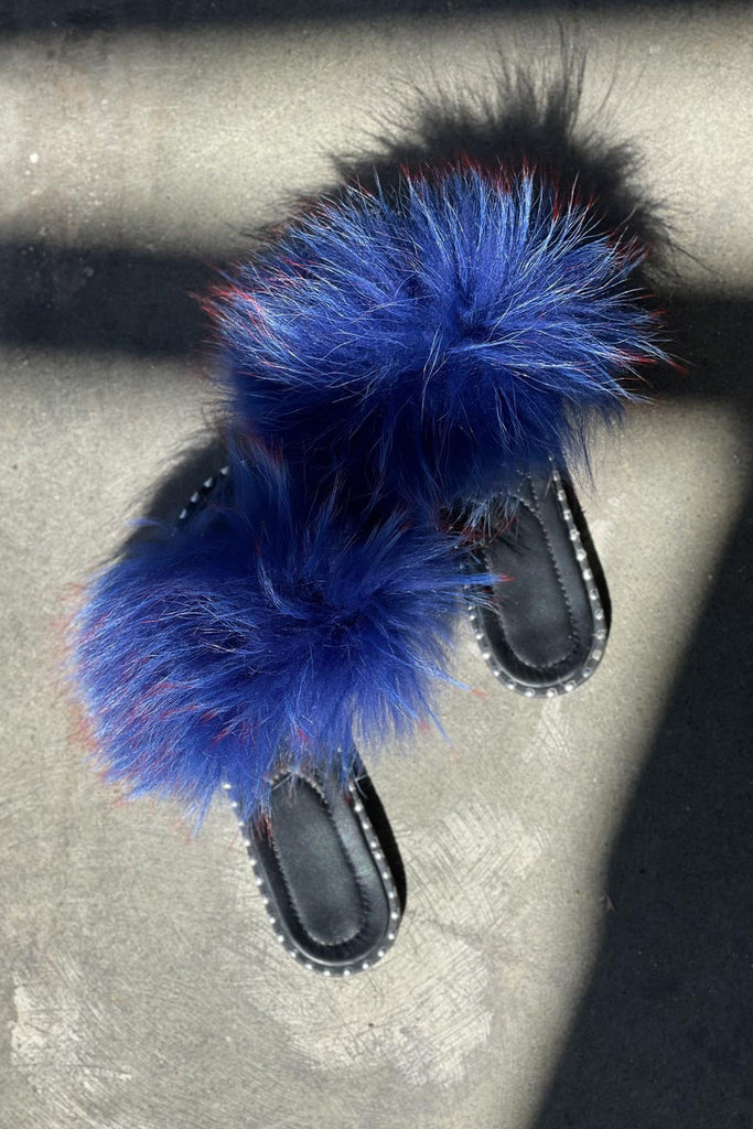 Lady Marmalade Studded Slide - Mode & Affaire