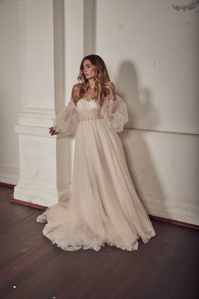 Portofino Tulle Wedding Gown - Mode & Affaire