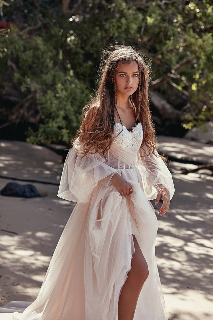 Portofino Tulle Wedding Gown - Mode & Affaire