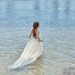 High Neck Isola Bridal Gown - Mode & Affaire