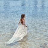 High Neck Isola Bridal Gown - Mode & Affaire