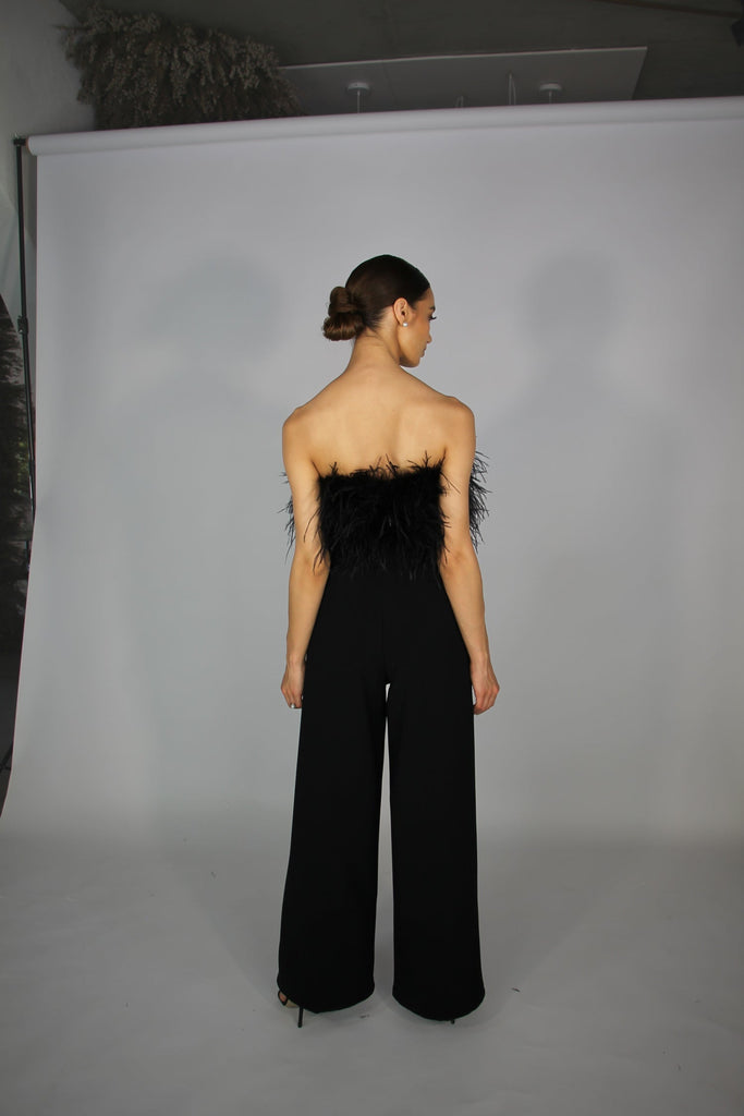 Classique Tailored Pant in Black - Mode & Affaire