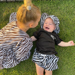 Zebra Linen Shorts - Mode & Affaire
