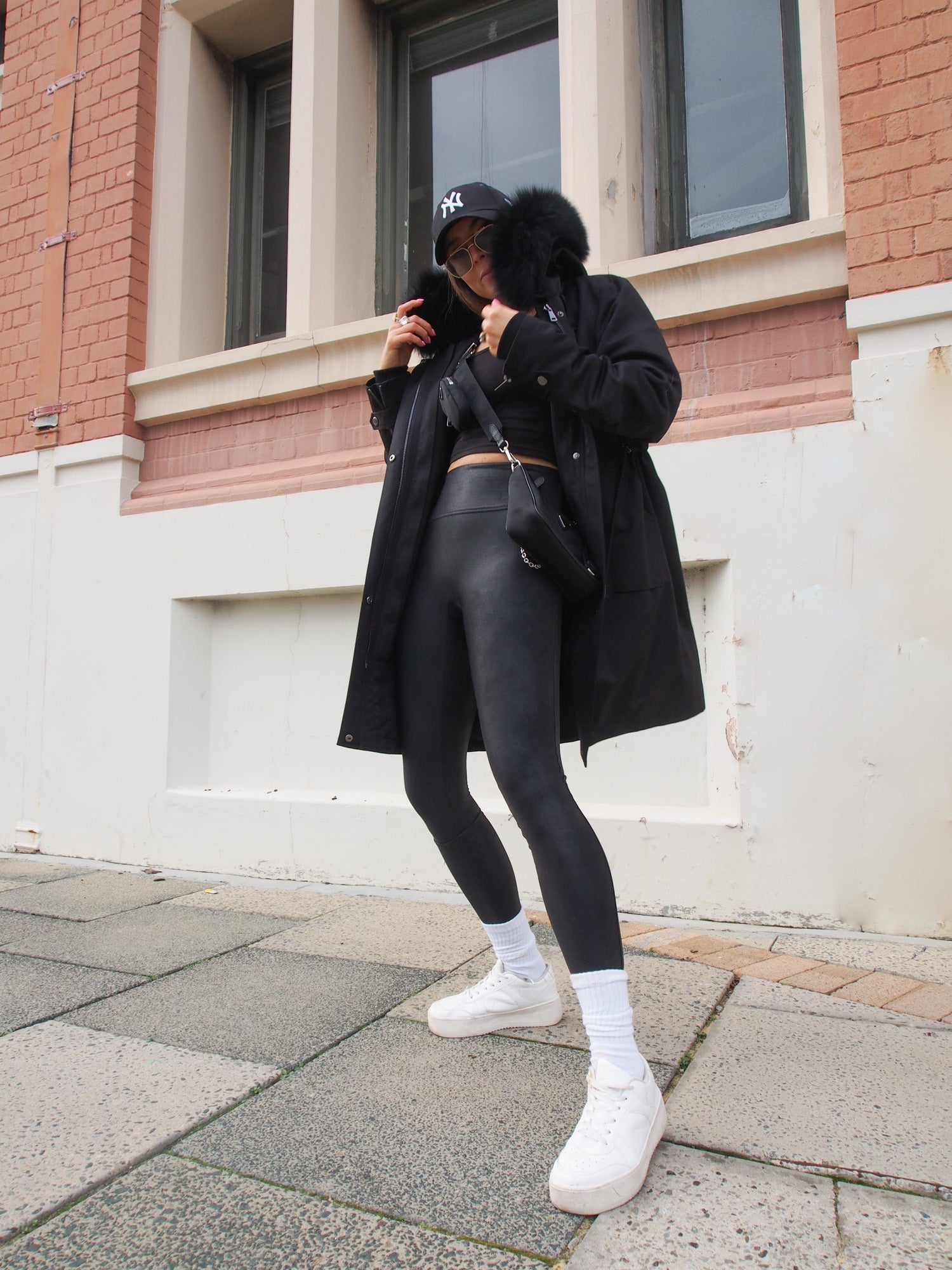 Copenhagen Long Parka in Onyx - Mode & Affaire