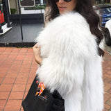 Exotique Long Fur Coat in Snow - Mode & Affaire