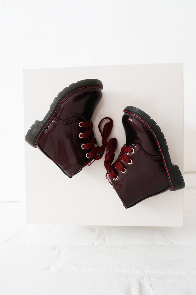 Kids Festival Boot in Mulberry - Mode & Affaire
