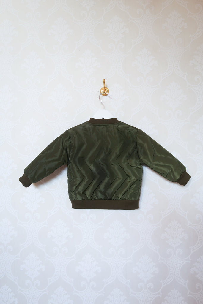 Boys Bomber Jacket in Army - Mode & Affaire