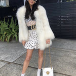 Exotique Long Fur Coat in Snow - Mode & Affaire