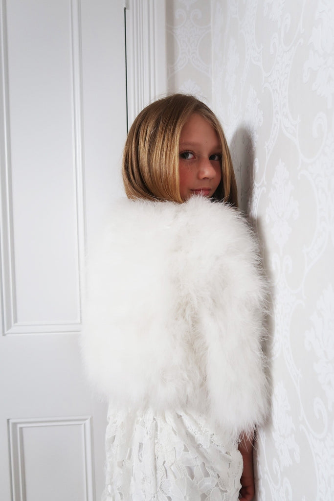 Kids Plume Jacket in Snow - Mode & Affaire